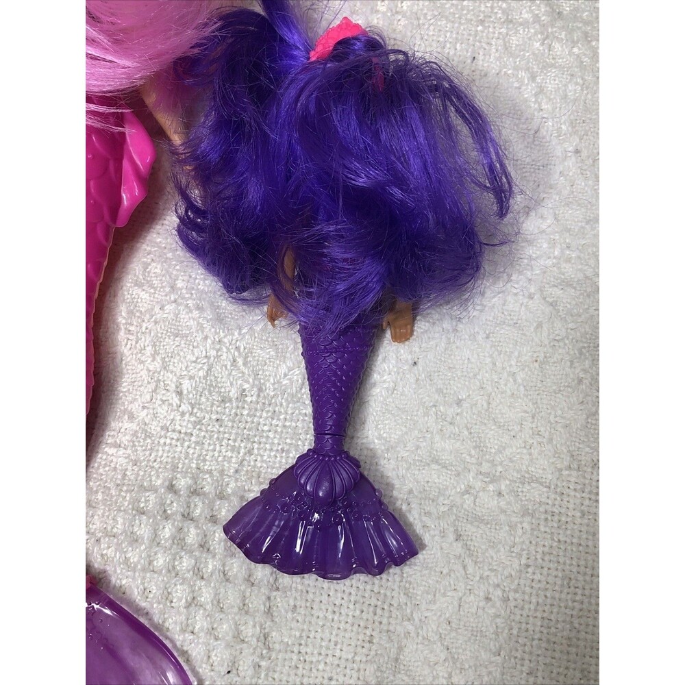 Barbie Dreamtopia Mermaid Tail Doll Lot 1 Barbie and 2 Chelsea Mermaid Dolls - Picture 9 of 12